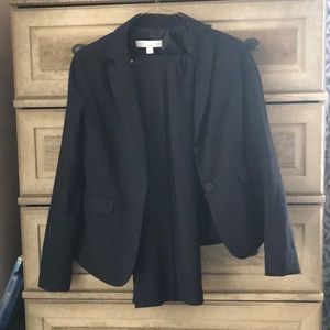 Navy suit: New York and Company